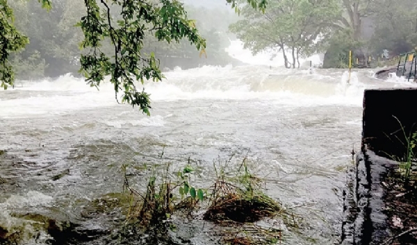 கனமழை காரணமாக தாமிரபரணியில் வெள்ளப்பெருக்கு