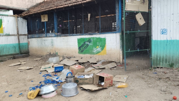 Naam Tamilar Katchi members smashed a TASMAC liquor shop that was illegally selling alcohol in the area where a Coimbatore college girl was sexually assaulted. Naam Tamilar Katchi members smashed a TASMAC liquor shop that was illegally selling alcohol in the area where a Coimbatore college girl was sexually assaulted.