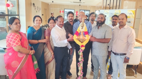 A popular Café Coffee Day opens in Peelamedu, Coimbatore