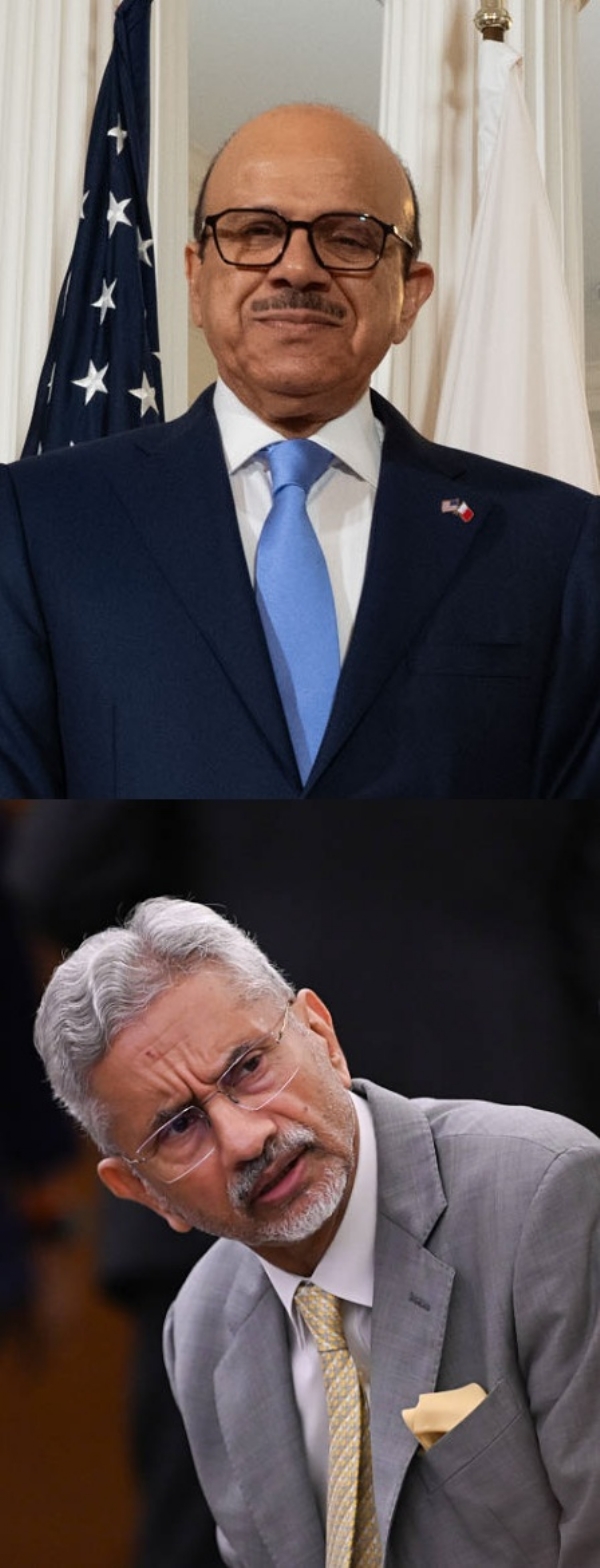 இன்று பஹ்ரைன்-இந்தியா வெளியுறவுத்துறை மந்திரிகள் இருநாட்டு உறவு குறித்து ஆலோசனை