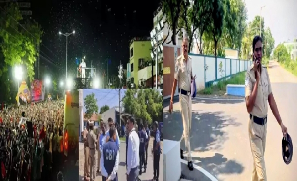 கரூர் கூட்ட நெரிசல் சம்பவம் -  போலீஸாரிடம் இன்றும் சிபிஐ விசாரணை