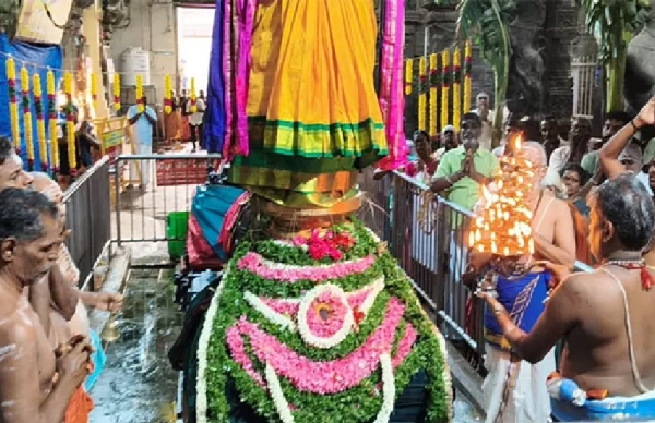 சங்கரன்கோவில் கோமதி அம்மன் கோவிலில் ஐப்பசி திருக்கல்யாண திருவிழா இன்று கொடியேற்றத்துடன் தொடக்கம் சங்கரன்கோவில் கோமதி அம்மன் கோவிலில் ஐப்பசி திருக்கல்யாண திருவிழா இன்று கொடியேற்றத்துடன் தொடக்கம்