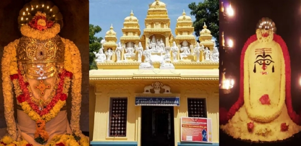 கன்னியாகுமரி குகநாதீஸ்வரர் கோவிலில் அன்னாபிஷேக சிறப்பு வழிபாடு