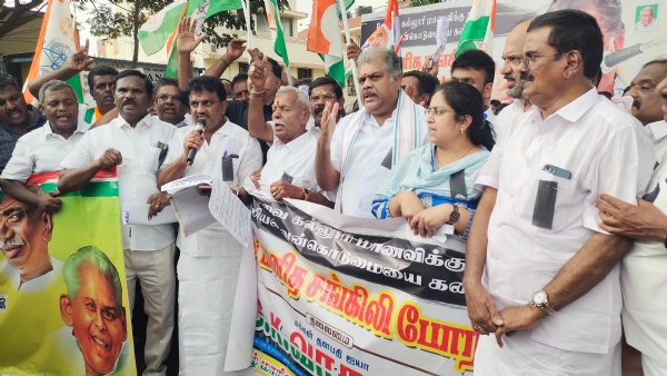 Tamil Nadu Congress Party President G. K. Vasan alleged that Tamil Nadu has become the worst state in South India in terms of law and order issues, citing the Coimbatore college student sexual assault case as a clear example of this problem. Tamil Nadu Congress Party President G. K. Vasan alleged that Tamil Nadu has become the worst state in South India in terms of law and order issues, citing the Coimbatore college student sexual assault case as a clear example of this problem.