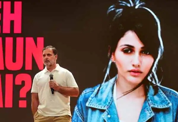 நான் எந்த தவறும் செய்யவில்லை. வாக்கு திருட்டு ஆதாரமற்றது - பிரேசில் அழகி படம் கொண்ட பெண் வாக்காளர் நான் எந்த தவறும் செய்யவில்லை. வாக்கு திருட்டு ஆதாரமற்றது - பிரேசில் அழகி படம் கொண்ட பெண் வாக்காளர்