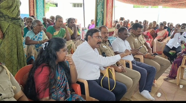 The protest against the private medical waste treatment plant to be set up at Pisanathoor near Gandarvakottai in Pudukkottai district has entered its 13th day. The protest against the private medical waste treatment plant to be set up at Pisanathoor near Gandarvakottai in Pudukkottai district has entered its 13th day.