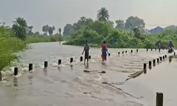 குணகரம்பாக்கம் தரைப்பாலம் வெள்ளத்தில் மூழ்கியது - 10 கிராமங்களுக்கான போக்குவரத்து துண்டிப்பு குணகரம்பாக்கம் தரைப்பாலம் வெள்ளத்தில் மூழ்கியது - 10 கிராமங்களுக்கான போக்குவரத்து துண்டிப்பு