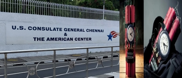 சென்னையில் உள்ள வெளிநாட்டு தூதரகங்களுக்கு வெடிகுண்டு மிரட்டல் சென்னையில் உள்ள வெளிநாட்டு தூதரகங்களுக்கு வெடிகுண்டு மிரட்டல்