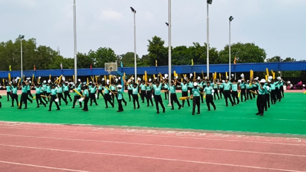 The sports day of Suguna International School was celebrated in a grand manner. The sports day of Suguna International School was celebrated in a grand manner.