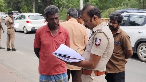 A lorry carrying a load of rice met with an accident after its wheel got stuck in a pit due to the heavy weight. A lorry carrying a load of rice met with an accident after its wheel got stuck in a pit due to the heavy weight.