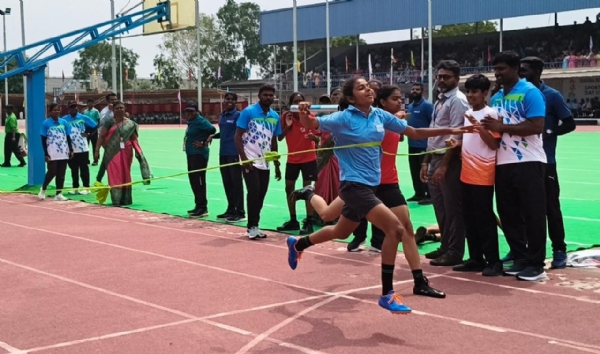 The sports day of Suguna International School was celebrated in a grand manner. The sports day of Suguna International School was celebrated in a grand manner.