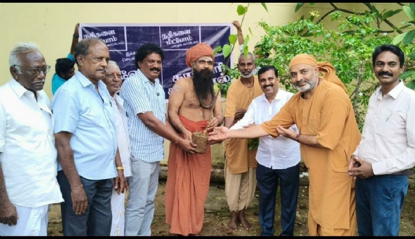 The Kovil Kaadugal (Temple Forests) project was launched jointly with Esha during the Tharumai Adheen Mani festival. The Kovil Kaadugal (Temple Forests) project was launched jointly with Esha during the Tharumai Adheen Mani festival.