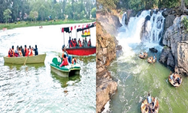 வார விடுமுறையை முன்னிட்டு ஒகேனக்கல் மற்றும் ஏற்காட்டில் குவிந்த சுற்றுலாப்பயணிகள் வார விடுமுறையை முன்னிட்டு ஒகேனக்கல் மற்றும் ஏற்காட்டில் குவிந்த சுற்றுலாப்பயணிகள்