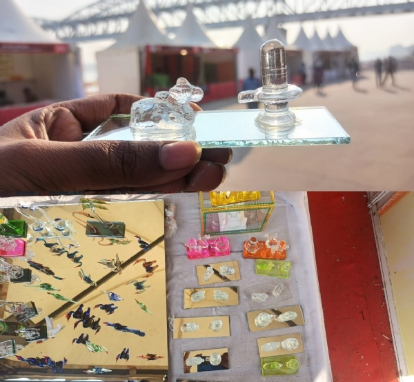 காசி தமிழ் சங்கம் 4.0 - பார்வையாளர்களை ஈர்க்கும் கண்ணாடி மணிகளின் கலை காசி தமிழ் சங்கம் 4.0 - பார்வையாளர்களை ஈர்க்கும் கண்ணாடி மணிகளின் கலை