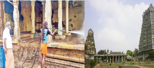 ஜன 28 ஆம் தேதி ராஜகோபால சுவாமி கோவில் கும்பாபிஷேகம் - முன்னேற்பாடுகள் தீவிரம்