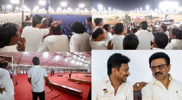 திருவண்ணாமலைக்கு இன்று முதல்வர் ஸ்டாலின் வருகை - முன்னேற்பாடுகள் தீவிரம் திருவண்ணாமலைக்கு இன்று முதல்வர் ஸ்டாலின் வருகை - முன்னேற்பாடுகள் தீவிரம்