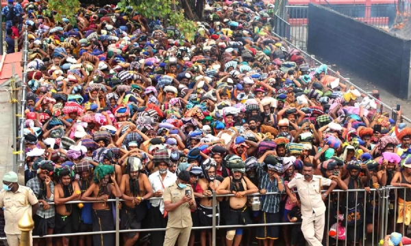 சபரிமலையில் நடை திறக்கப்பட்டு இதுவரை 29 நாட்களில் 25 லட்சம் பக்தர்கள் சாமி தரிசனம் - திருவிதாங்கூர் தேவஸ்தானம் தகவல் சபரிமலையில் நடை திறக்கப்பட்டு இதுவரை 29 நாட்களில் 25 லட்சம் பக்தர்கள் சாமி தரிசனம் - திருவிதாங்கூர் தேவஸ்தானம் தகவல்