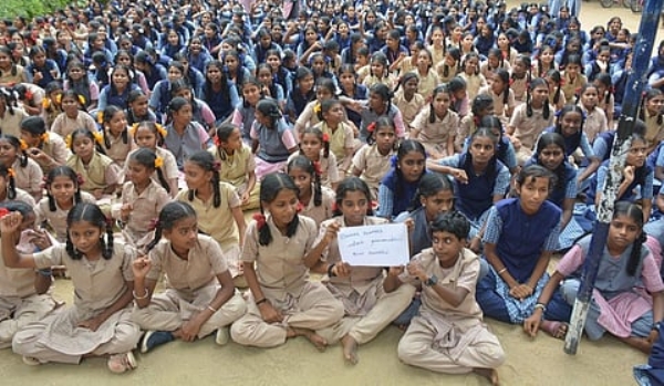 School Students Protest School Students Protest