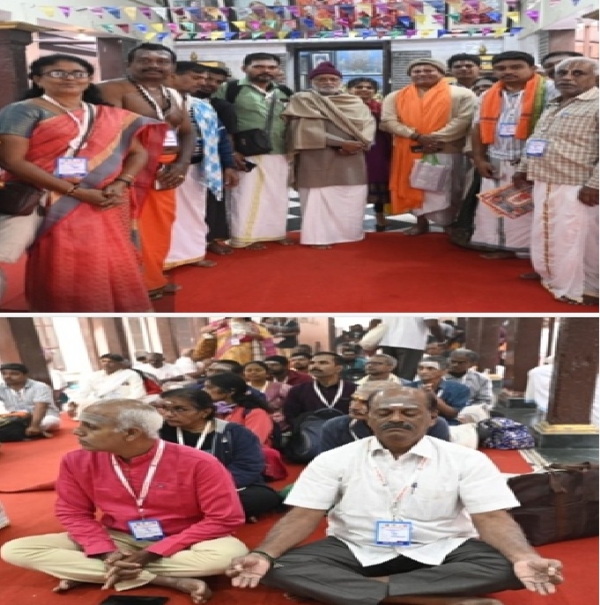 காசி தமிழ் சங்கமம் 4.0 - தமிழக ஆன்மீக குழு இன்று காசியில் உள்ள மகாகவி பாரதியார் வீட்டிற்கு வருகை காசி தமிழ் சங்கமம் 4.0 - தமிழக ஆன்மீக குழு இன்று காசியில் உள்ள மகாகவி பாரதியார் வீட்டிற்கு வருகை