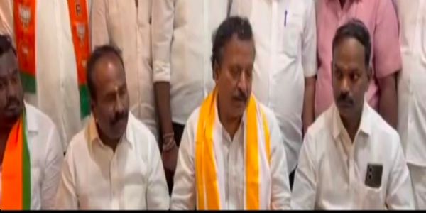 முருகன் மீது சத்தியமாக திருப்பரங்குன்றம் விவகாரத்தை முன்னிறுத்தி தேர்தலை சந்திப்போம் -  பாஜக மாநில பொதுச் செயலாளர் ராம சீனிவாசன்