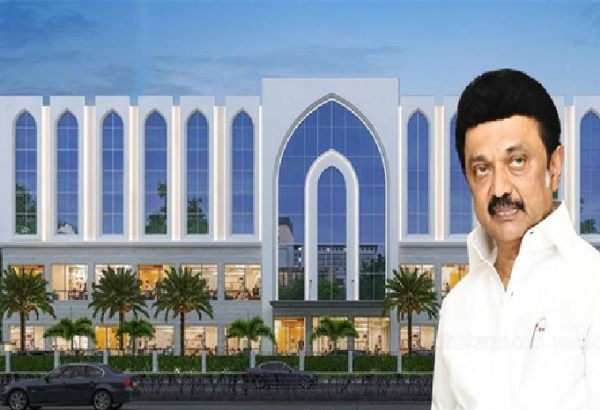சென்னை நங்கநல்லூரில் தமிழ்நாடு ஹஜ் இல்லத்துக்கு முதல்வர் மு.க.ஸ்டாலின் அடிக்கல் நாட்டினார்