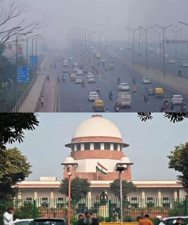 காற்று மாசு வழக்கு - நாளை சுப்ரீம் கோர்ட்டில் 3 நீதிபதிகள் அமர்வு முன்பு விசாரணை காற்று மாசு வழக்கு - நாளை சுப்ரீம் கோர்ட்டில் 3 நீதிபதிகள் அமர்வு முன்பு விசாரணை