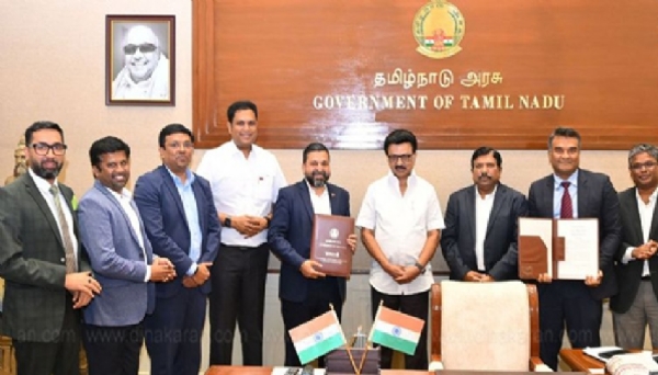 முதல்வர் மு.க.ஸ்டாலின் முன்னிலையில் ஷ்னைடர் எலெக்ட்ரிக் குழுமத்துடன் புரிந்துணர்வு ஒப்பந்தம் இன்று கையெழுத்தானது முதல்வர் மு.க.ஸ்டாலின் முன்னிலையில் ஷ்னைடர் எலெக்ட்ரிக் குழுமத்துடன் புரிந்துணர்வு ஒப்பந்தம் இன்று கையெழுத்தானது