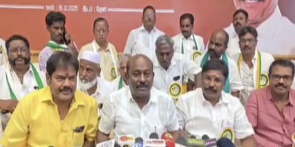 எங்களது கோரிக்கைகள் குறித்து தீர்வு காணும் அரசியல் கட்சி கூட்டணிக்கே சட்டமன்றத் தேர்தலில் எங்களது ஆதரவு - வணிகர் சங்க தலைவர் விக்கிரமராஜா