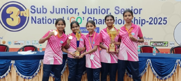 National level Go Game; Coimbatore students went to Odisha and won 13 gold medals. National level Go Game; Coimbatore students went to Odisha and won 13 gold medals.