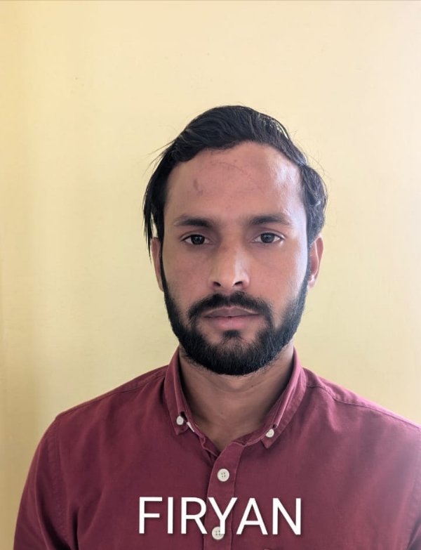 Two people were arrested in connection with a robbery that took place in a government multi-storey housing complex in Coimbatore. Two people were arrested in connection with a robbery that took place in a government multi-storey housing complex in Coimbatore.