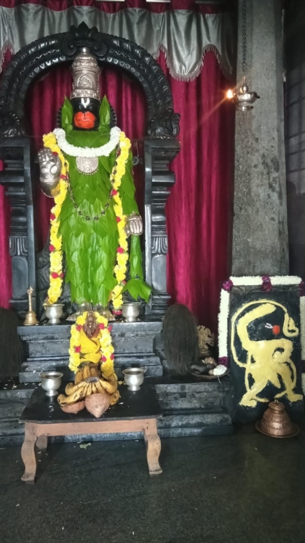 அனுமன் ஜெயந்தி பக்தி பரவசத்துடன் கொண்டாடப்பட்டது அனுமன் ஜெயந்தி பக்தி பரவசத்துடன் கொண்டாடப்பட்டது