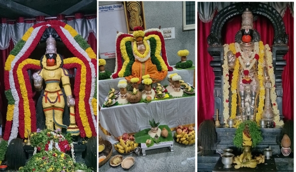 அனுமன் ஜெயந்தி பக்தி பரவசத்துடன் கொண்டாடப்பட்டது அனுமன் ஜெயந்தி பக்தி பரவசத்துடன் கொண்டாடப்பட்டது