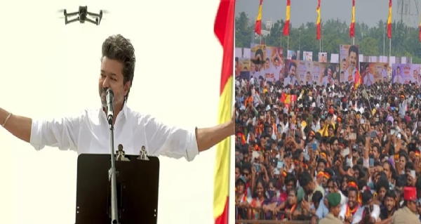 சேலத்தில் டிசம்பர் 30- ம் தேதி தவெக தலைவர் விஜய் பொதுக்கூட்டம் நடத்த திட்டம் சேலத்தில் டிசம்பர் 30- ம் தேதி தவெக தலைவர் விஜய் பொதுக்கூட்டம் நடத்த திட்டம்