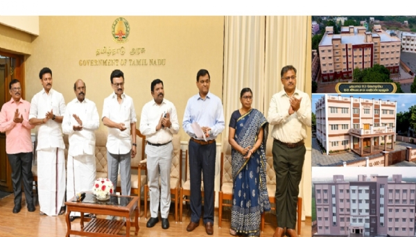 ரூ. 229 கோடியே 89 லட்சம் செலவில் கட்டப்பட்டுள்ள பள்ளிக் கட்டடங்களை முதல்வர் ஸ்டாலின் இன்று திறந்து வைத்தார்