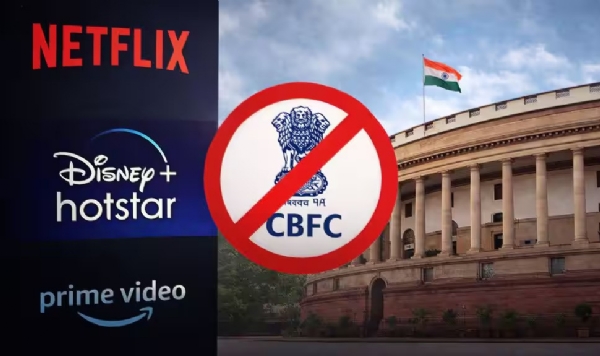 ஓடிடி தளங்களுக்கு சென்சார் போர்டு கிடையாது - மத்திய அரசு விளக்கம்
