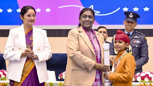 சாதனைகள் புரிந்த சிறுவர்களுக்கு பிரதமரின் தேசிய பாலர் விருது வழங்கும் விழா
