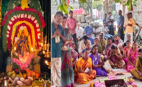 தூத்துக்குடி சங்கர ராமேஸ்வரர் கோவிலில் ஐயப்பன் மண்டல பூஜை நிறைவு விழா