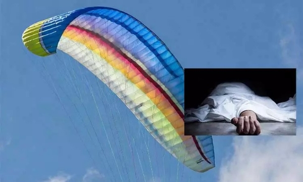 இமாசல பிரதேச மாநிலம் காங்க்ரா மாவட்டத்தில் பாரா கிளைடிங் சாகச வீரர் கீழே விழுந்து உயிரிழப்பு