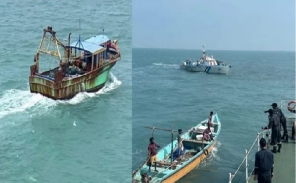 இலங்கை கடற்படையால் கைது செய்யப்பட்ட தமிழக மீனவர்கள் 3 பேருக்கு ஜன.7 வரை நீதிமன்றக் காவல் விதித்து யாழ்ப்பாணம் சிறையில் அடைக்க உத்தரவு