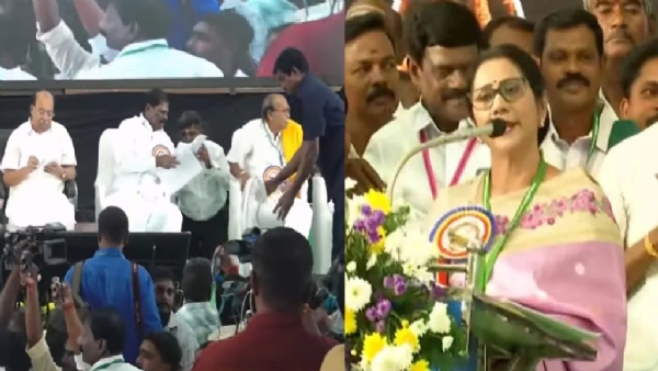 பா.ம.க செயற்குழு, பொதுக்குழு கூட்டம் - ஸ்ரீகாந்தியை பா.ம.க செயல் தலைவராக தேர்வு செய்து தீர்மானம் நிறைவேற்றம்