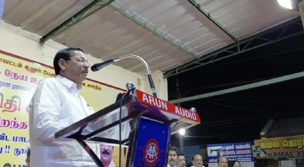 In Coimbatore district, Sulur, the humane Udhayanal DMK general meeting was attended by Organizing Secretary R. S. Bharathi. In Coimbatore district, Sulur, the humane Udhayanal DMK general meeting was attended by Organizing Secretary R. S. Bharathi.