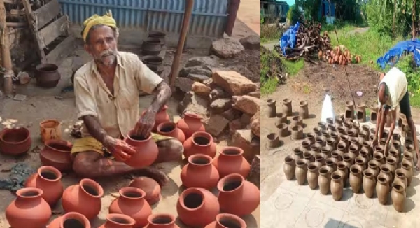 மண் எடுப்பதற்கான உரிமையை முன்கூட்டியே வழங்க வேண்டும் - மண்பாண்ட தொழிலாளர்கள் கோரிக்கை