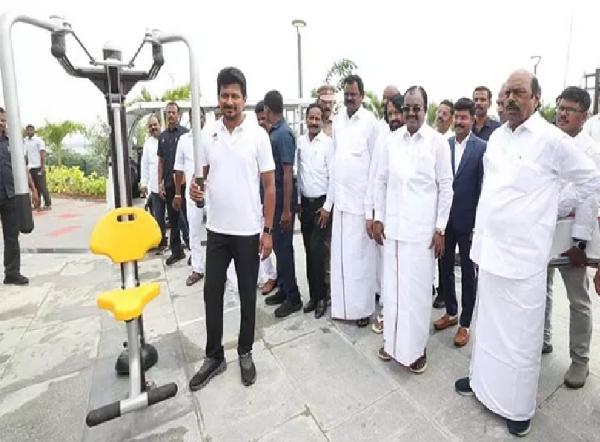 திருவண்ணாமலையில் மு.க.ஸ்டாலின் சுற்றுச் சூழல் சுற்றுலா பூங்காவை துணை முதல்வர் உதயநிதி ஸ்டாலின் திறந்து வைத்தார் திருவண்ணாமலையில் மு.க.ஸ்டாலின் சுற்றுச் சூழல் சுற்றுலா பூங்காவை துணை முதல்வர் உதயநிதி ஸ்டாலின் திறந்து வைத்தார்