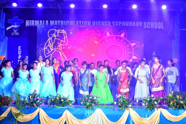 The grand celebration of Euphoria 2025 at Nirmala Higher Secondary School, Coimbatore. The grand celebration of Euphoria 2025 at Nirmala Higher Secondary School, Coimbatore.