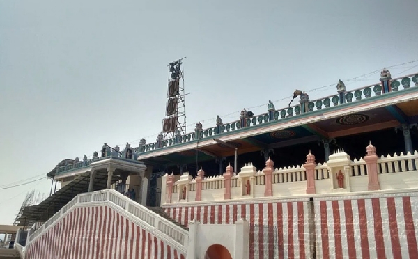 திருத்தணி முருகன் கோயிலில் திடீர் தீ விபத்து
