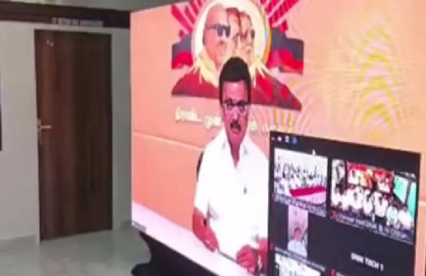 முதல்வர் ஸ்டாலின் தலைமையில் மாவட்ட செயலாளர்கள் கூட்டம் - என் வாக்குச்சாவடி, வெற்றி வாக்குச்சாவடி தொடர்பாக ஆலோசனை