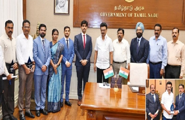 மத்திய அரசின் விருது வென்ற  மாவட்ட ஆட்சியர்களுக்கு முதல்வர் ஸ்டாலின் வாழ்த்து