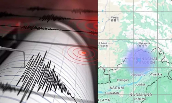 இன்று அதிகாலை அருணாச்சல பிரதேசத்தில் நிலநடுக்கம் - தேசிய நில அதிர்வு மையம் தகவல்