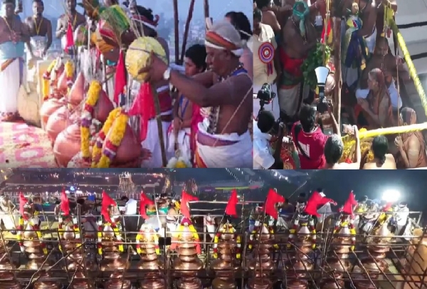 17 ஆண்டுகளுக்கு பின்னர் இன்று ஏகாம்பரநாதர் கோயிலில் மகா கும்பாபிஷேக விழா