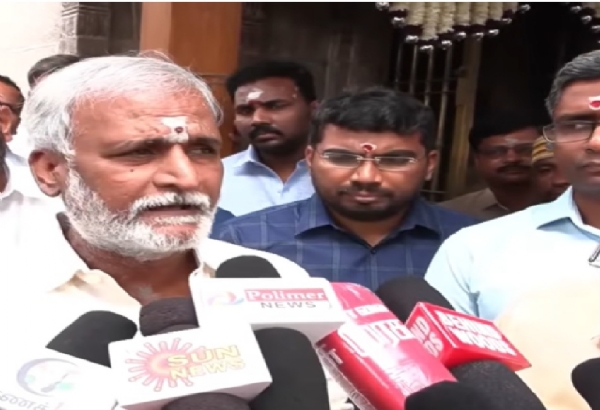 அற்பமனம் கொண்டோர் ஆன்மீகத்துக்கும் அரசுக்கும் இடைவெளி உண்டாக்க நினைக்கிறார்கள் - அமைச்சர் சேகர்பாபு